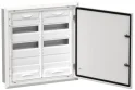 TITAN 5 Корпус металлический ЩРв-72 (2х36) 630х625х130мм IP31 белый (одна дверь) TI5-50-V-2X036- IEK