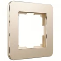 Рамка на 1 пост Platinum шампань W0012611 Werkel a059210