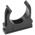 Держатель с защелкой, д.20мм, черный DKC 51020N