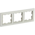 BRITE Рамка 3-мест. РУ-3-БрКр беж. IEK BR-M32-K10