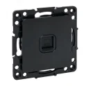 Стокгольм Механизм Розетки RJ-45 1-местной черный EKF EZK01-035-10