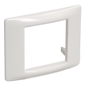Рамка и суппорт универс. на 2 модуля белый IEK CKK-40D-RU2-K01
