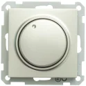 W59 светорегулятор (диммер) поворотный 400Вт 230В механизм шампань Systeme Electric SR-5S3-4-86
