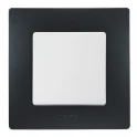 Рамка 1 пост - Etika - антрацит Legrand 672581