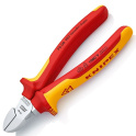 Бокорезы VDE, 160 мм, хром, 2-комп диэлектрические ручки KNIPEX KN-7006160