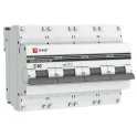 Автоматический выключатель 4P 40А (C) 10kA ВА 47-100 PROxima EKF mcb47100-4-40C-pro