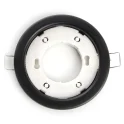 Светильник потолочный встраиваемый, 20W 230V GX53, черный матовый без лампы Feron 41702