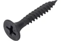 Саморез с потайной головкой (3,5х25 частая резьба (оксидированные)) Абразив Плюс EDS001399