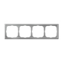 ARTGALLERY 4-постовая РАМКА, универсальная, АЛЮМИНИЙ Systeme Electric GAL000304