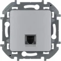 Телефонная розетка RJ11 - INSPIRIA - алюминий Legrand 673822