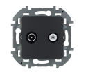 Розетка TV/SAT "звезда" - INSPIRIA - антрацит Legrand 673883