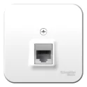 BLANCA О/У РОЗЕТКА компьютерная RJ45, кат.5E, ИЗОЛ.ПЛ.,БЕЛЫЙ Systeme Electric BLNIA045001