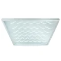 Светильник встраиваемый светодиодный 40W, 4000Lm, 6500K, рассеиватель с 3D эффектом, белый, AL2117 F