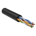 Витая пара U/UTP кат. 5E 4 пары LDPE 1м чер. GENERICA BC3-C5E04-139-305-G