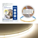 Светодиодная COB лента LS530, 320SMD(2110) 10Вт/м 24V 5000*8*1.8мм 3000К IP20 Feron 48263