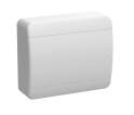 TEKFOR Корпус пластиковый ЩРН-П-12 IP41 белая дверь IEK TF5-KP13-N-12-41-K01-K01