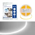 Светодиодная COB лента LS630, 400SMD(2110)/ 7Вт/м 12V 5000*3*1.8мм 6500K, IP20 Артикул Feron 48949