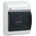 KREPTA 3 Корпус пластиковый КМПн 2/4 IP30 белый IEK MKP42-N-04-30-12