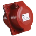 Розетка встр. ССИ-425 32А-6ч 380В 3P+PE+N IP44 IEK PSR42-032-5