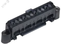 TEKFOR Суппорт для шин в корпус (ширина 6 модулей) IEK TF-KP00D-S-06