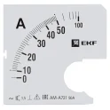 Шкала сменная для A721 50/5А-1,5 PROxima EKF s-a721-50