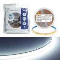 Светодиодная COB лента LS530, 320SMD(2110)/м 10Вт/м 24V 5000*8*1.8мм 6500К IP20 Feron 48265