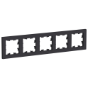 Рамка 5 постов, карбон Systeme Electric ATN001005