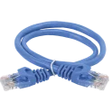 Шнур коммутационный кат.5Е UTP 5м синий GENERICA PC03-C5EU-5M-G