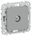 FLITE Розетка TV экранированная проходная тип M РТВм-1-1-2-ФлС серый IEK FI-A13-P-K03