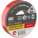 MIXTAPE 7 Изолента 0,15х19мм красная 25м IEK EX-IZ10-C15-19-25-K04