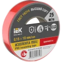 MIXTAPE 7 Изолента 0,15х19мм красная 25м IEK EX-IZ10-C15-19-25-K04