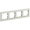 BRITE Рамка 4-мест. РУ-4-БрКр беж. IEK BR-M42-K10