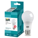 Лампа LED A60 груша 7Вт 230В 4000К E27 IEK LLE-A60-7-230-40-E27