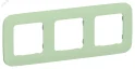 FLITE ARTISTIC Рамка 3-местная РУ-3-А-ФлФ фисташковый IEK FI-M32-31-20-K93