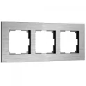 Рамка на 3 поста AluMax (алюминий) W0033506 Werkel a066326
