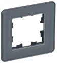 BRITE Рамка 1-мест. РУ-1-2-Бр стекло графит RE IEK BR-M12-G-41-K53