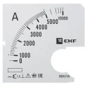 Шкала сменная для A721 5000/5А-1,5 PROxima EKF s-a721-5000
