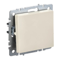 BRITE Выключ. 1-кл. прох. с инд. 10А ВС10-1-7-БрКр беж. IEK BR-V12-1-10-K10