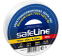 Изолента 19/25 белый Safeline 9373