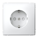 ARTGALLERY РОЗЕТКА с заземлением со шторками, 16А, механизм, быстрозажим. клем., БЕЛЫЙ Systeme Elect