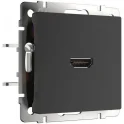 Розетка HDMI (черный матовый) W1186008 Werkel a051601