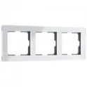 Рамка на 3 поста Acrylic белый W0032701 Werkel a059315