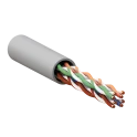 Витая пара TERACOM Cat.5E U/UTP 4 пары solid оболочка PVC цвет серый (упак. 305м) TRC-5EU TRC-5E EKF
