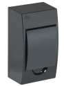 KREPTA 3 Корпус пластиковый ЩРН-П-4 IP41 черный IEK MKP12-N-04-41-K02