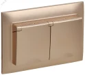 SKANDY Розетка 2-местная и крышкой 16А в сборе IP44 SK-R12Sa песочный IEK SK-R26-16-44-K98-F