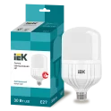 Лампа LED HP 30Вт 230В 4000К E27 IEK LLE-HP-30-230-40-E27