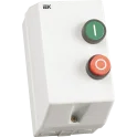 Контактор КМИ11860 18А в оболочке Ue=220В/АС3 IP54 IEK KKM16-018-220-00