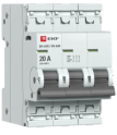 Выключатель нагрузки 3P 20А ВН-63N PROxima EKF S63320