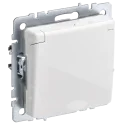 BRITE Роз. с з/к/ш с кр. 16А IP44 РСбш10-3-44-БрБ бел. IEK BR-R16-16-44-K01