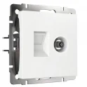 Розетка ТВ+Ethernet RJ-45 6 cat. (белый) W1181301 Werkel a056109